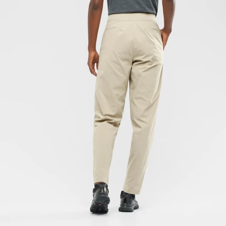 Cream Salomon Wayfarer City Women's Sport Pants | PH 47980N